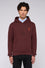 Embroidered jersey hooded sweatshirt