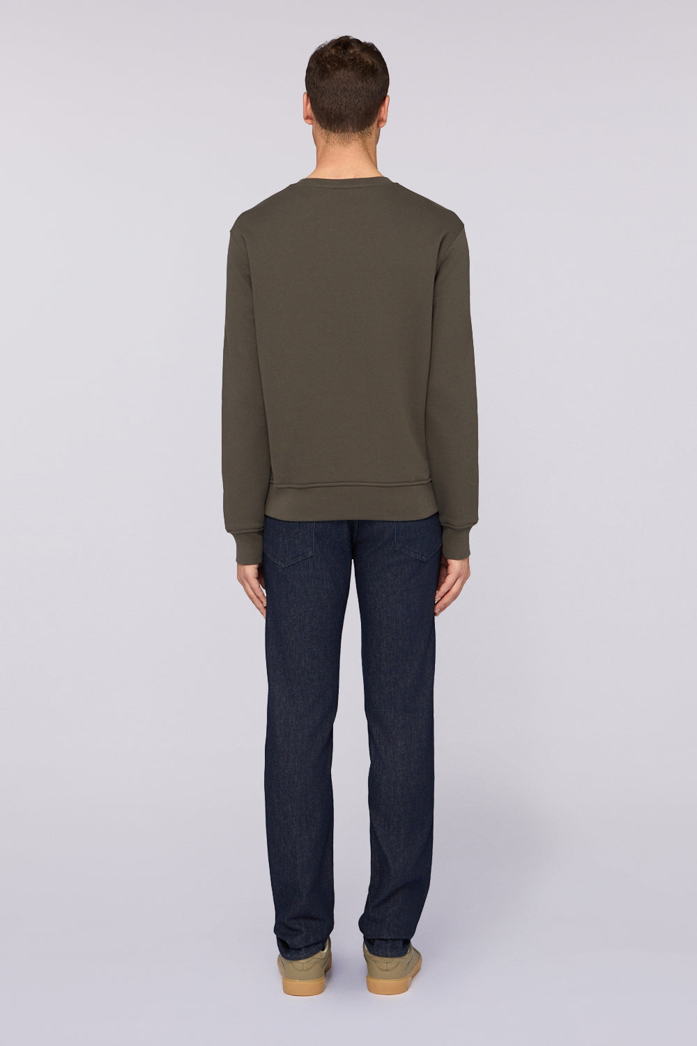 Felpa girocollo in jersey con ricamo 2|7c4592513de8bcfd6f728b6c55dffe97fd5260736c9c0ee144e956368f693c21