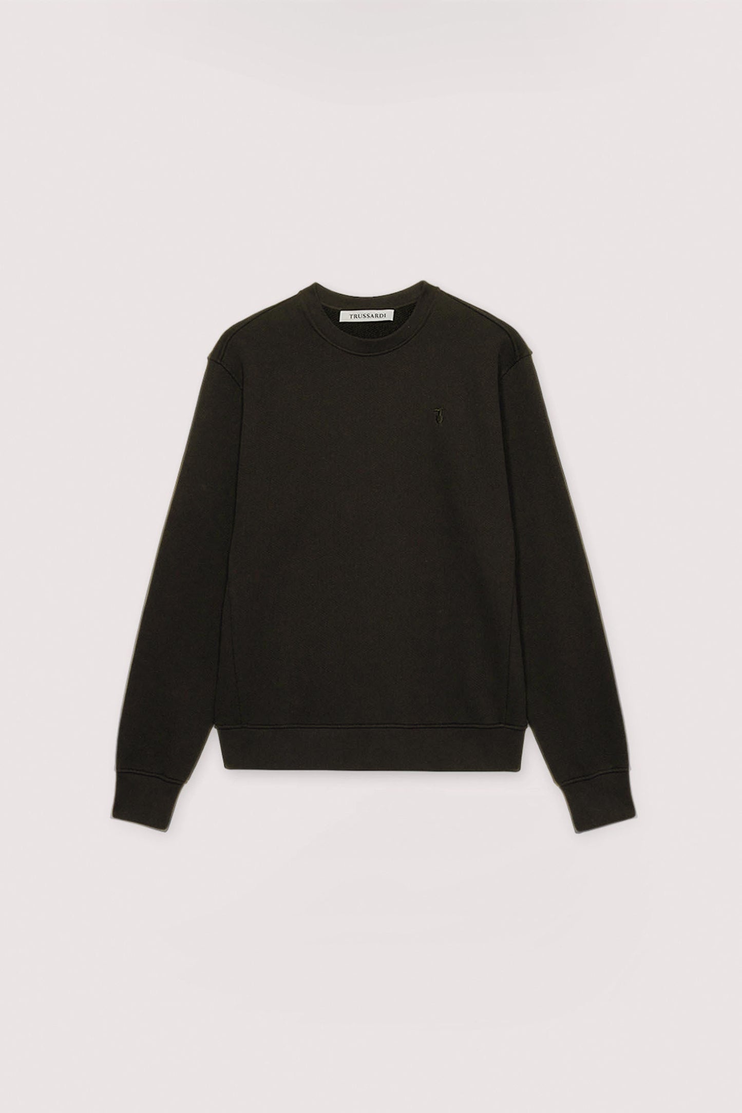 Felpa girocollo in jersey con ricamo 5|476fcf1e9675e77160134021725215d87ffc5a38da7d745d4887101b29ae444d