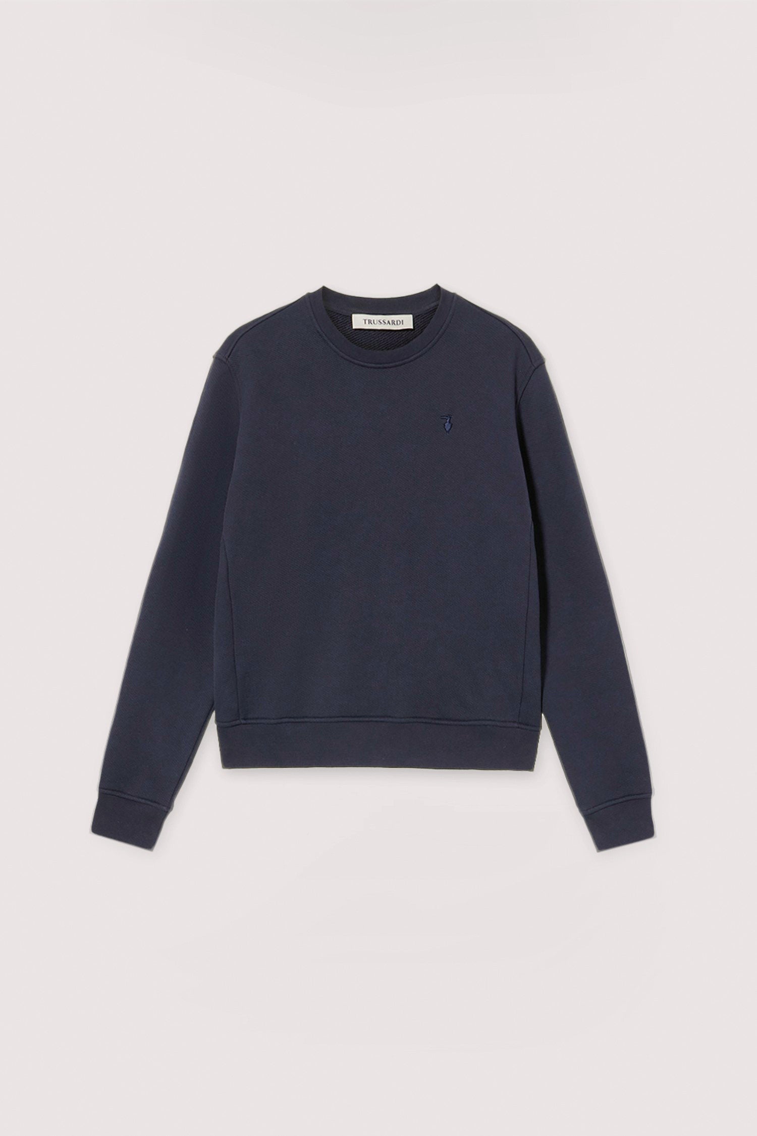 Felpa girocollo in jersey con ricamo 5|999329308f6e13b5f2cb043b927927579e975fa60d1320f9d15c75c4abdb4362