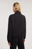 Felpa con mezza zip in french terry 1