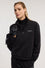 Half-zip sweatshirt in French terry