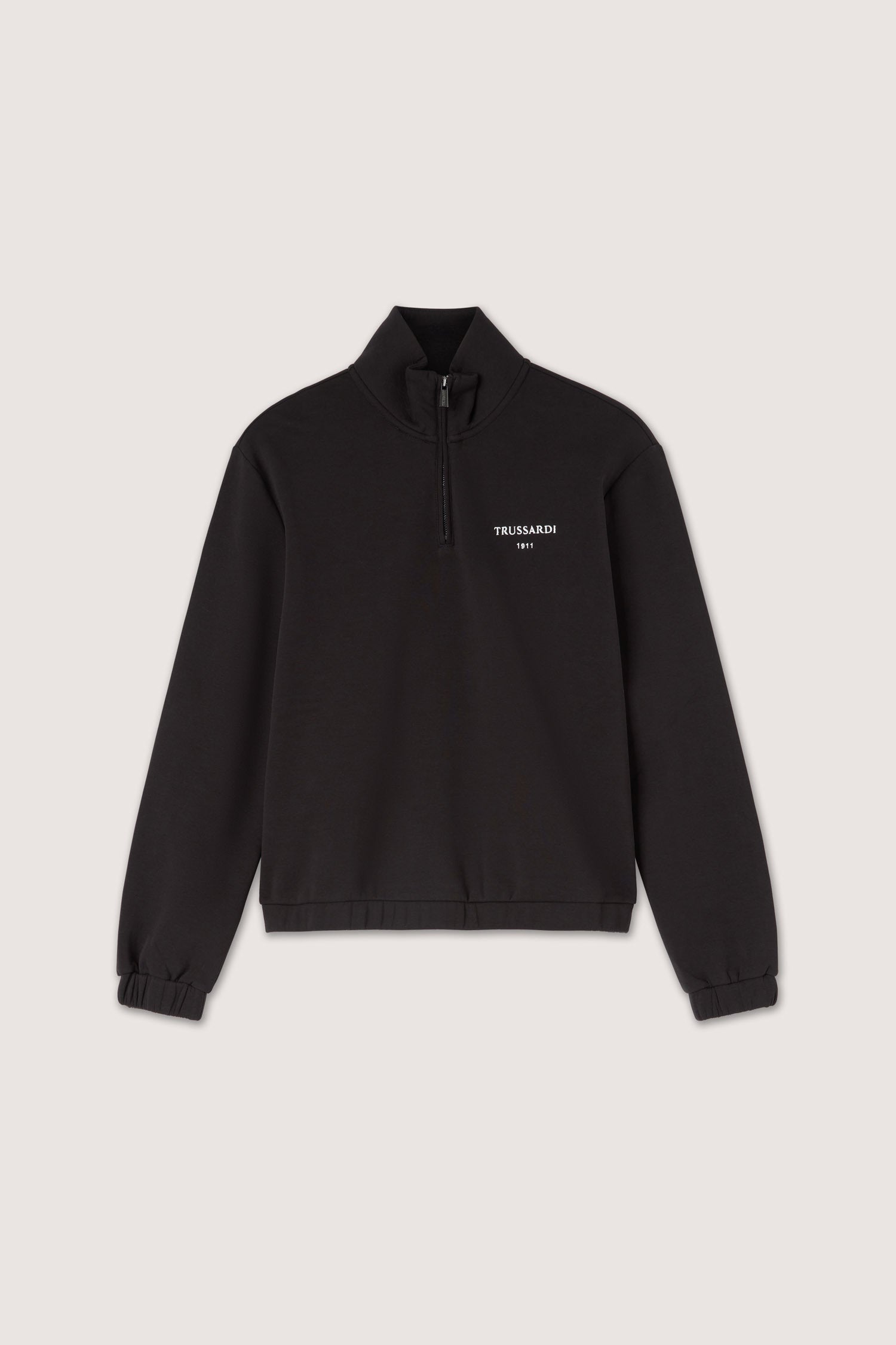 Felpa con mezza zip in french terry 5|75f4742cd029bc98645292d257c577ba6cf31fc7c197e1d77cb51e2431768973