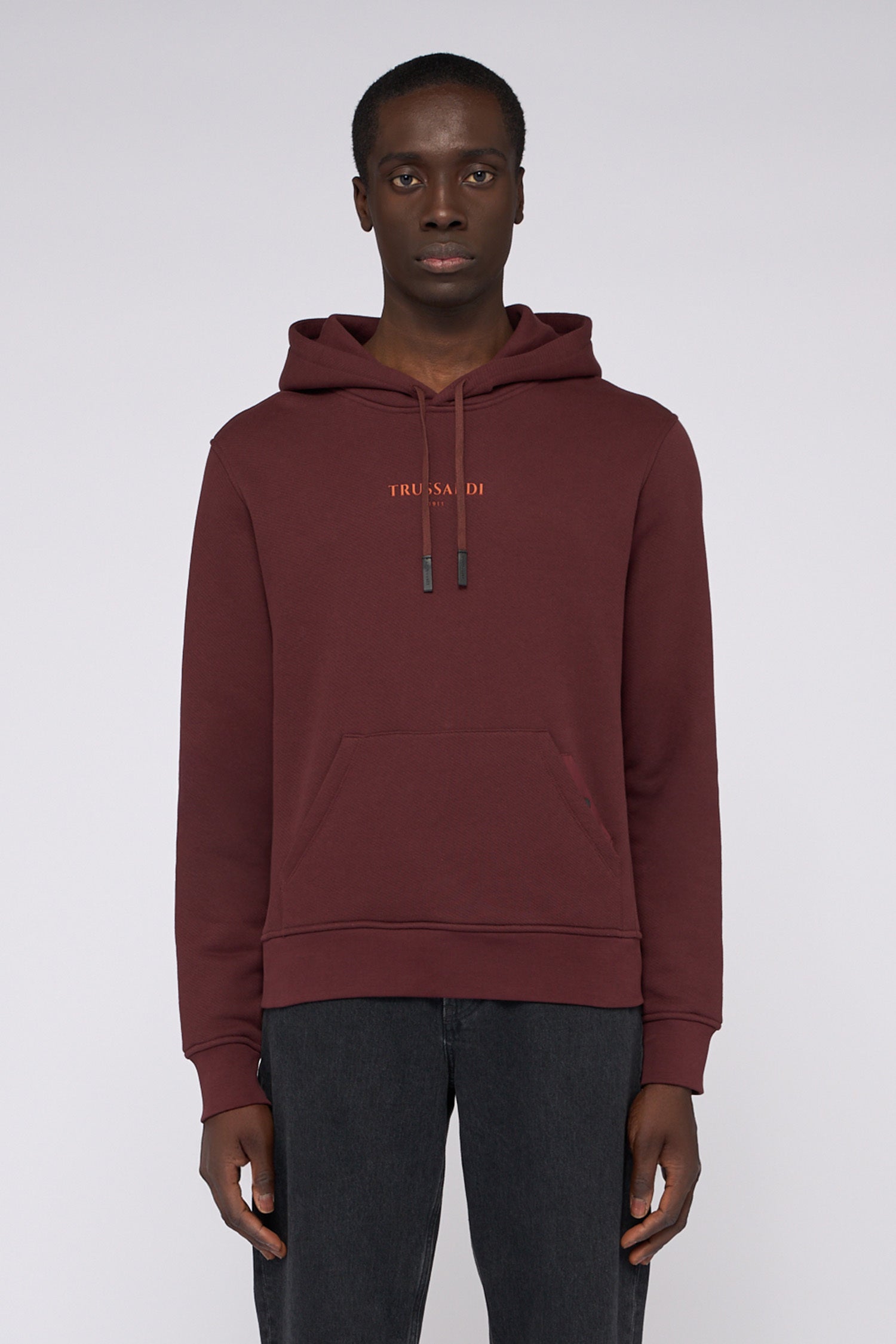 Felpa con cappuccio in jersey diagonale 1|9e394709570214bfd171584b63fa3cb74c96c2e0f7b5ce8b51b76b271b2fd149