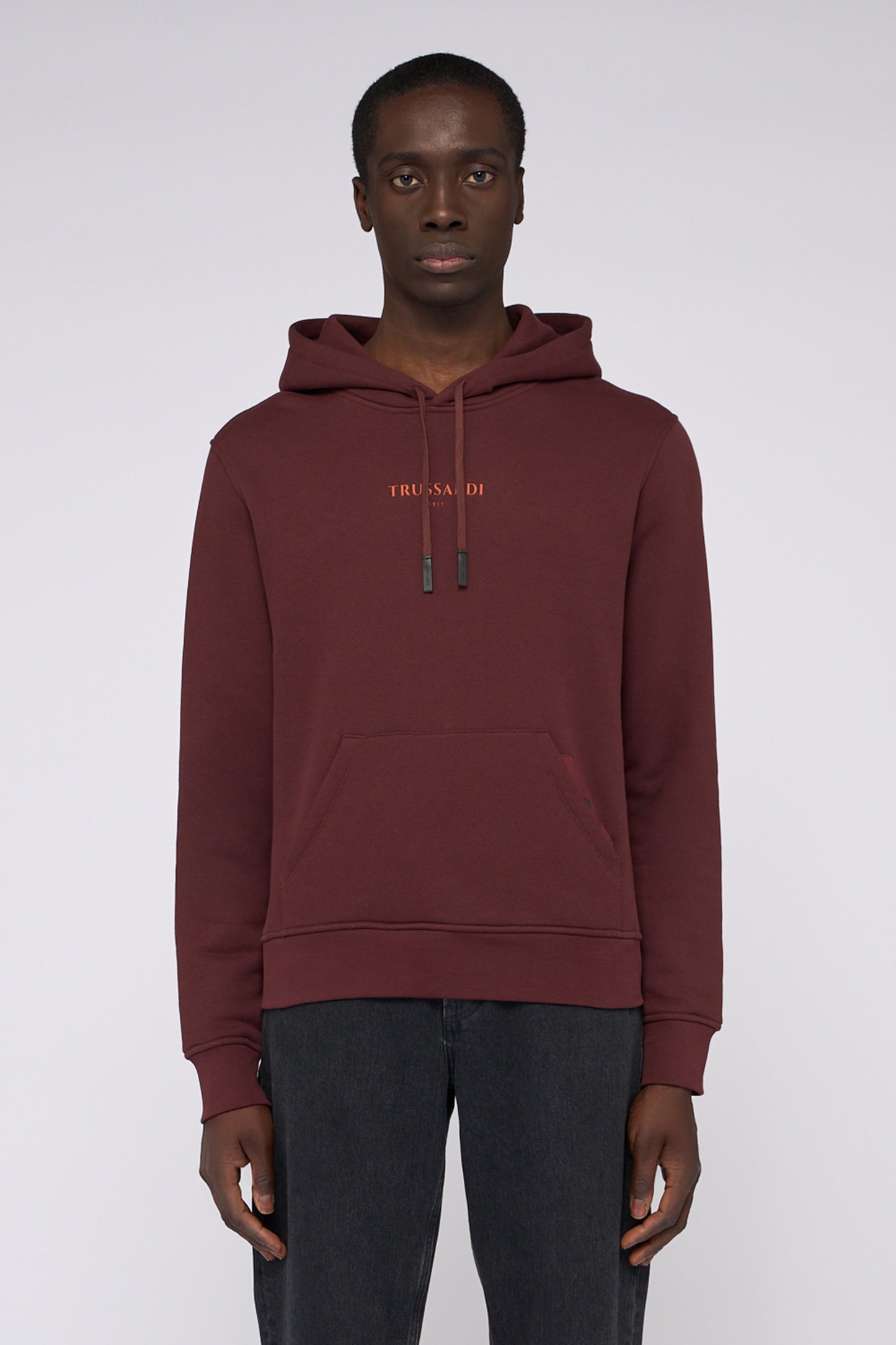 Felpa con cappuccio in jersey diagonale 1|9e394709570214bfd171584b63fa3cb74c96c2e0f7b5ce8b51b76b271b2fd149