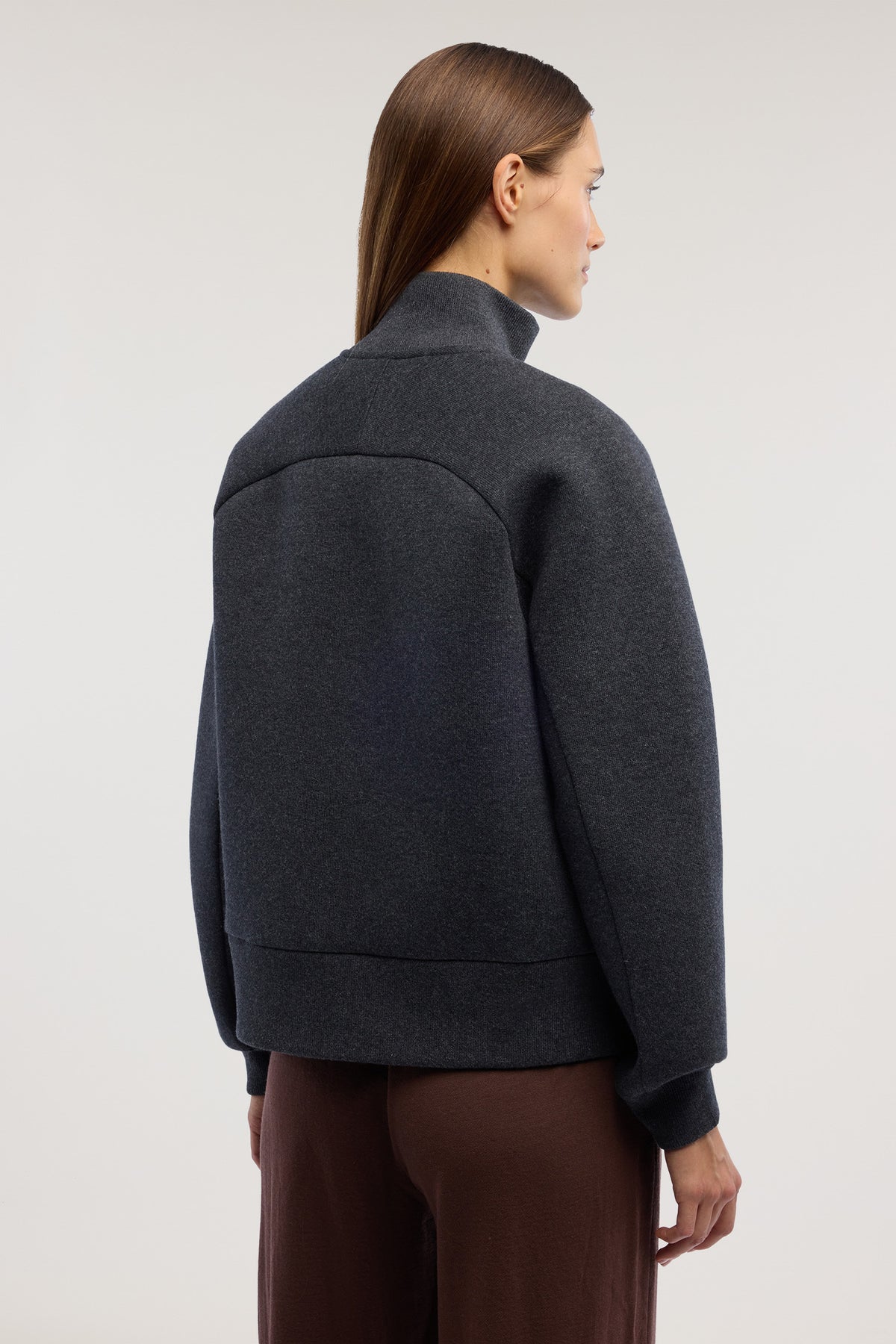 Felpa bomber accoppiata con zip 3|91b089597e181f21844ed887418b63cf44386f207ec947431c96aa6daf9693b9