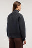 Felpa bomber accoppiata con zip 3