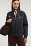Felpa bomber accoppiata con zip 2