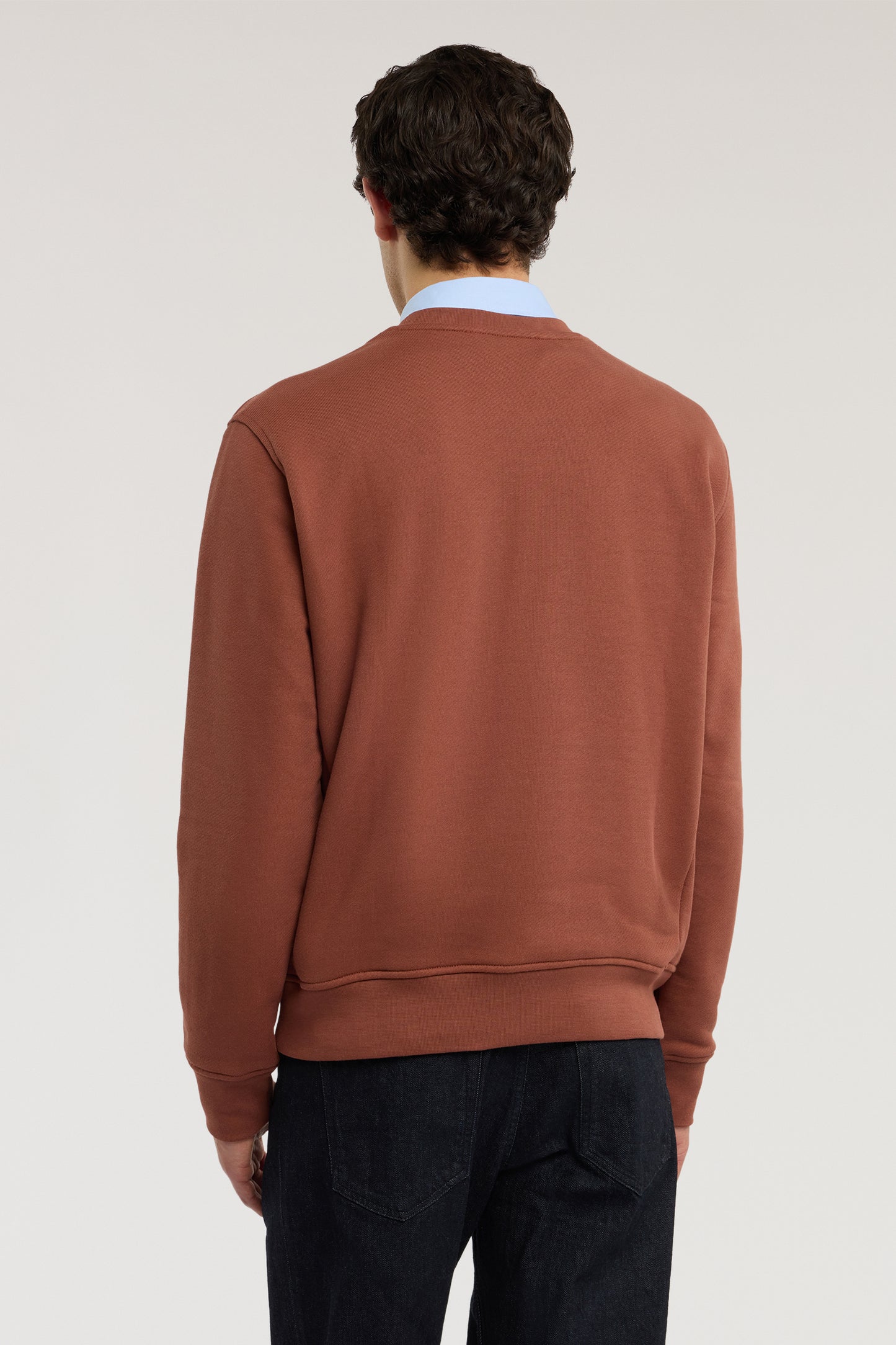 Felpa girocollo in jersey con stampa 2|e55c536c9870be58da2fda95cd755db4c6ab5cc3391cff24db18be775dddaa62