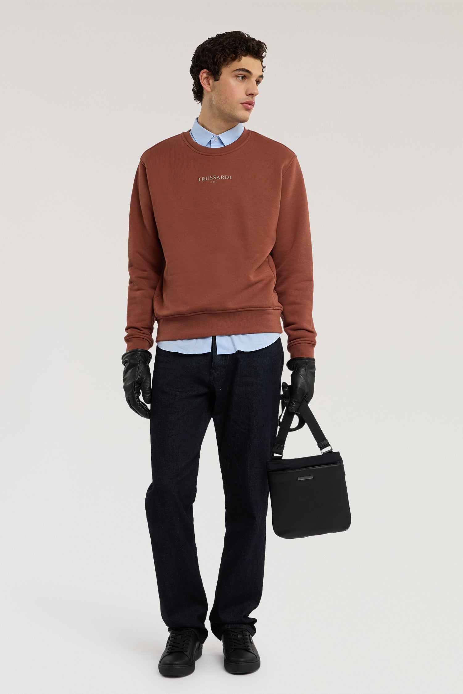 Felpa girocollo in jersey con stampa 4|8cdd494db3d2cc00804038b96f1c2fb9a720c2741331eaeb7c316af5ffc978af