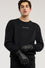 Rundhals-Sweatshirt aus Jersey mit Aufdruck