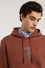 Hooded sweatshirt in jersey with print
