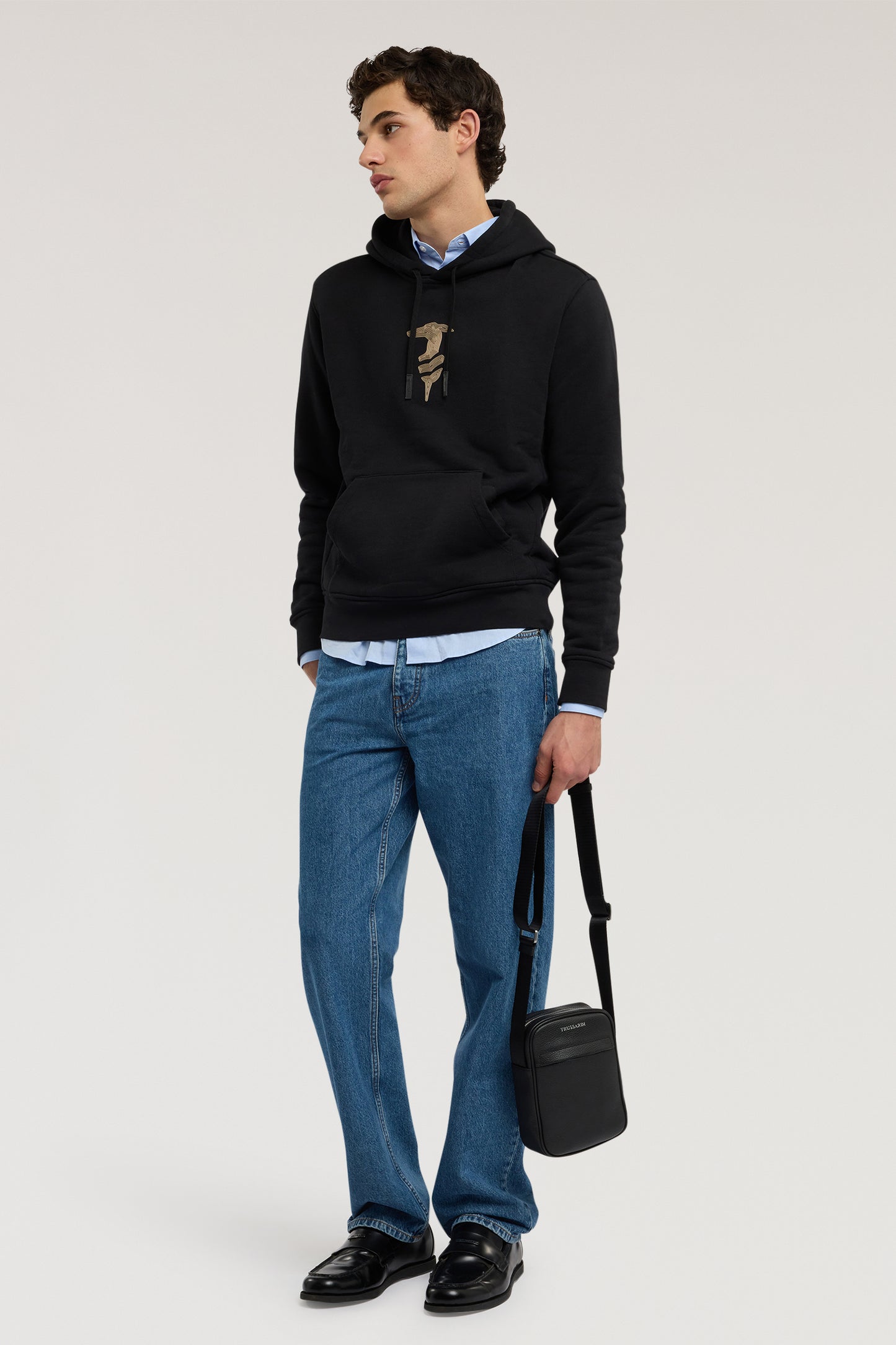 Felpa con cappuccio in jersey con stampa 4|05d8df4662c2e57d5ac74eae585cc07c1cca7a205f8eb7eb7e43f1cdcfecdbfc