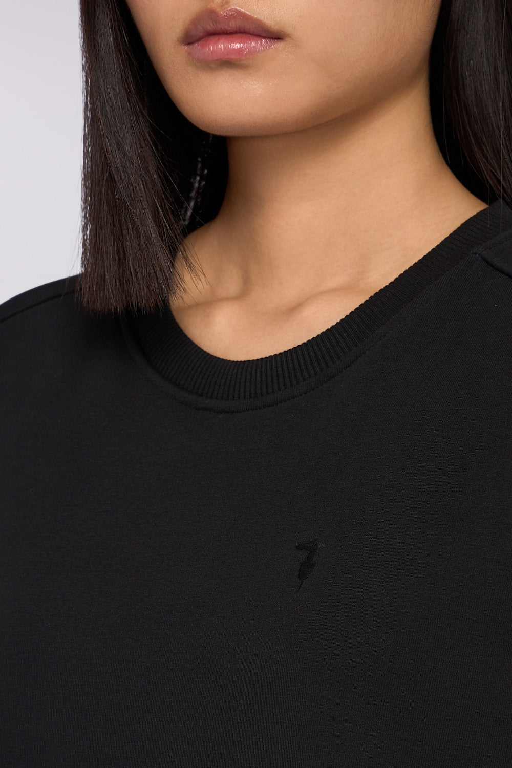 Felpa girocollo in jersey fluido 3|91edd3bf7a1a2e2e7329e8057c4dc2cd0eec75e58ec65f1a75d41cb823b165c8