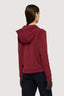 Felpa con zip e cappuccio in jersey fluido 2