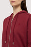 Felpa con zip e cappuccio in jersey fluido 3