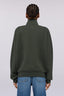 Felpa con zip in jersey effetto scuba 3