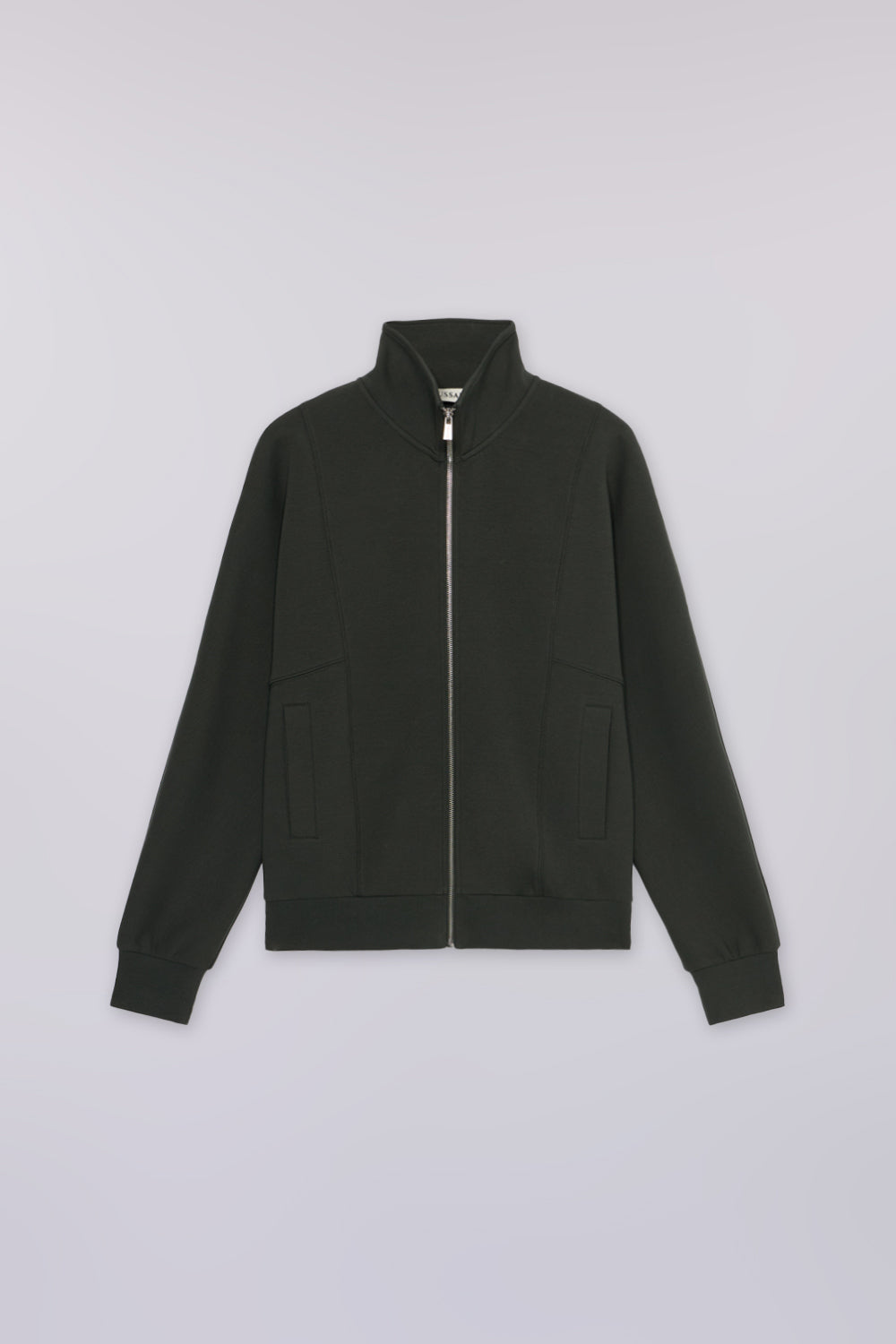 Felpa con zip in jersey effetto scuba 5|1fe006226925bf2e4913c1605573ddbe85f70349d8443093260674b1e5c99cb5