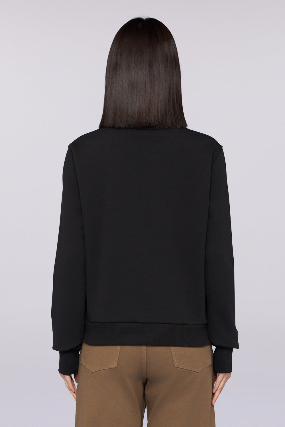 Felpa girocollo in jersey con ricamo Gentle Society 2|8ec6ff13f760cd6a8a51361dd0fefdcbf46425a2328d2b93dd5ddc693ed1f5c2