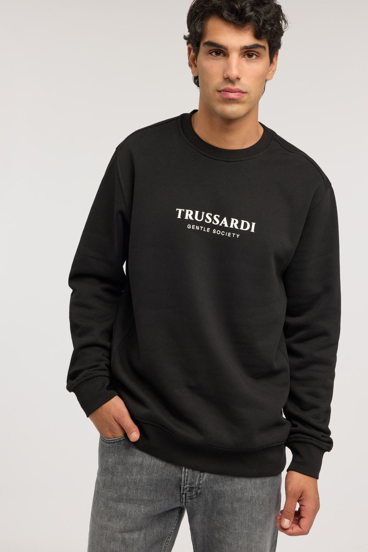 Felpa girocollo Gentle Society in cotone garzato 1|c3ef4f5e0491a1a6501391fa77c9430cb1cfbf17db96aed32987137754878bc1