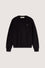 Rundhals-Sweatshirt mit Stickerei aus angerautem Sweatstoff