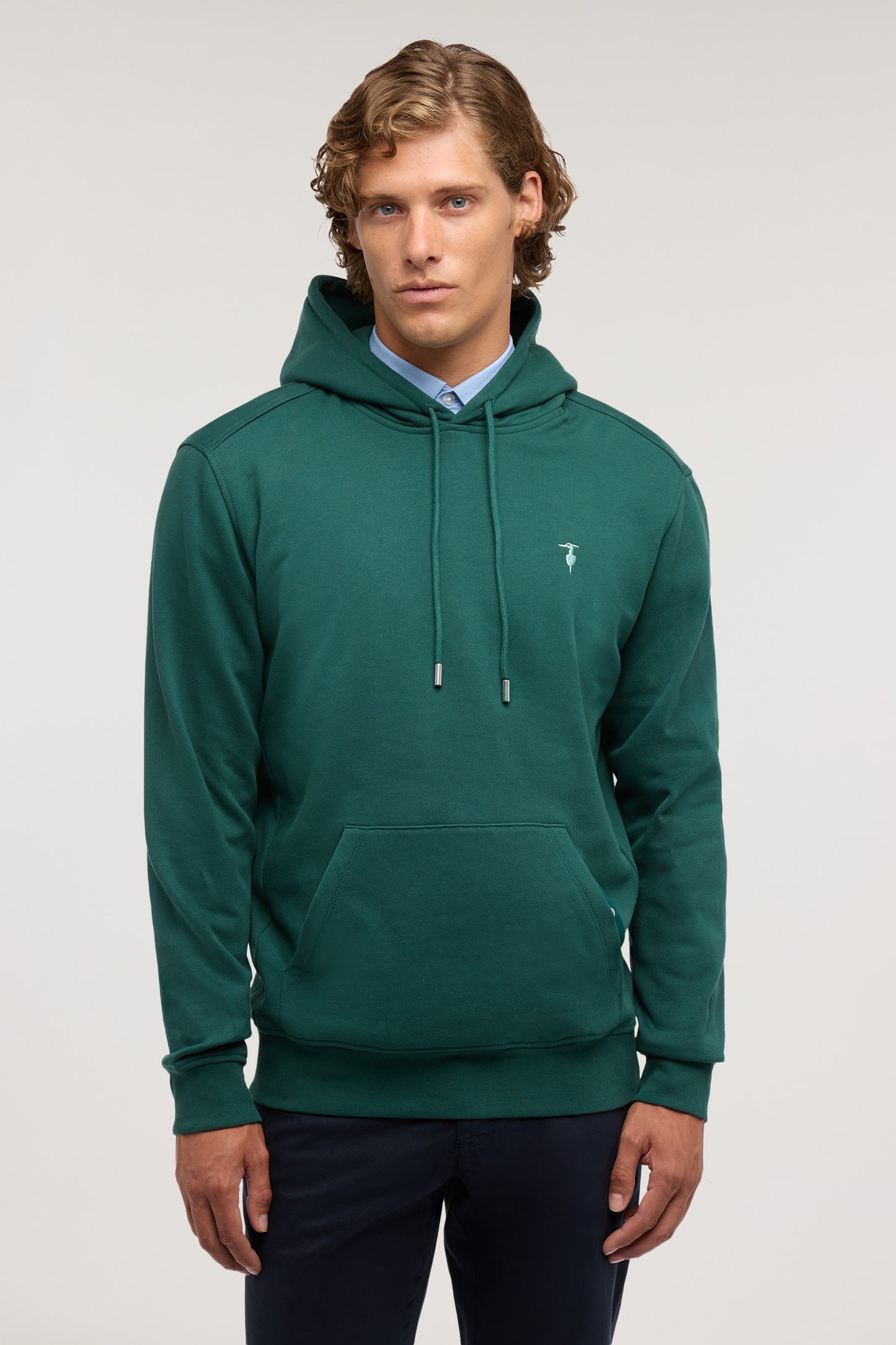 Felpa con cappuccio in cotone garzato 3|621f5ba8c0ece4fa5d7ef3912aeef097b2a3b656a05ebf1e904dc9ef85dccbb6