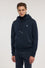 Hooded sweatshirt in brushed cotton