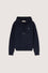 Hooded sweatshirt in brushed cotton