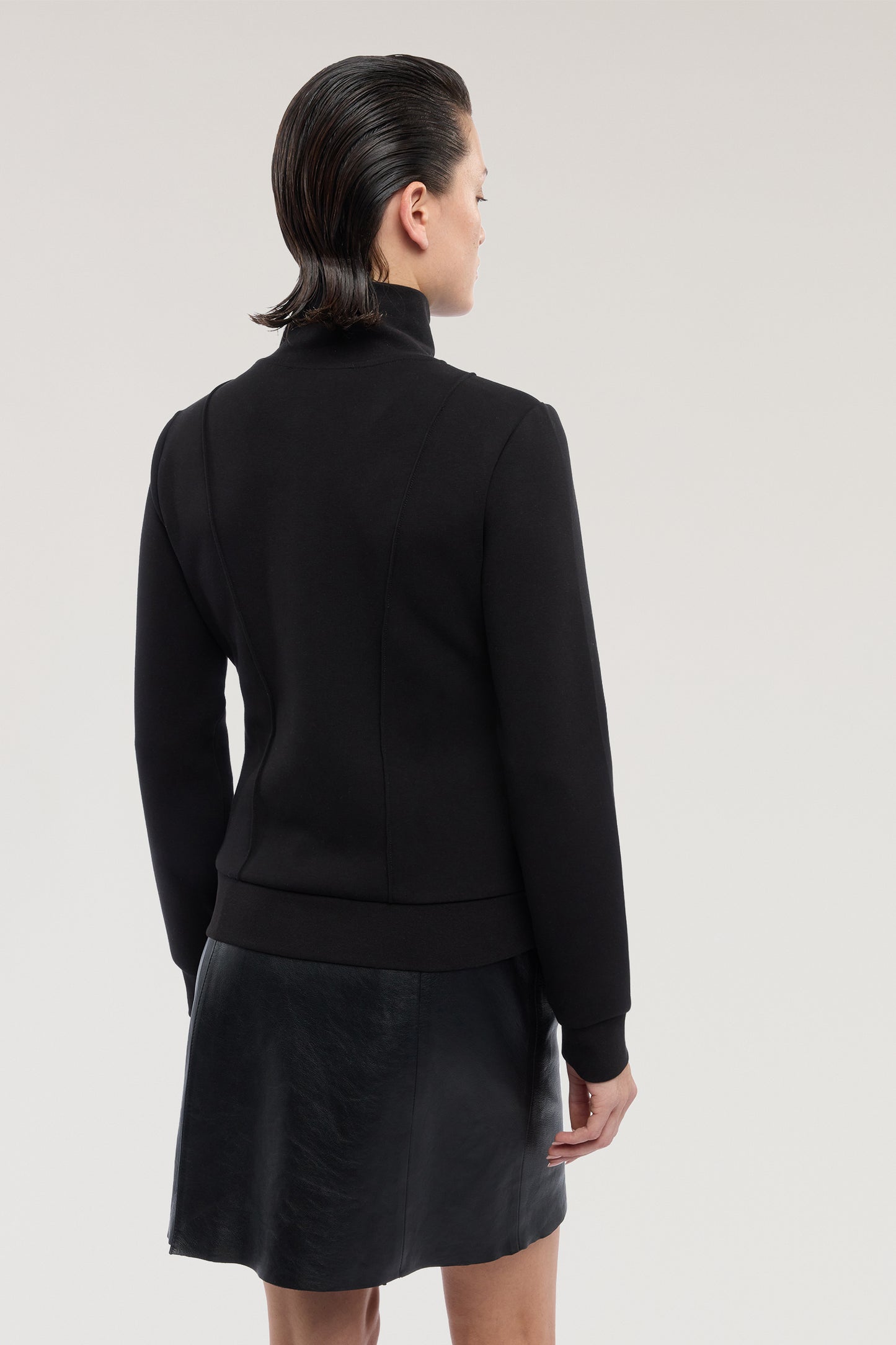 Felpa con zip in scuba 2|f8dbb70a2e1b90917948f0bbce6ae1e9e46132e80820e9b8a9750941d313ea4e