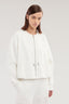 Felpa con zip over in jersey diagonale 2
