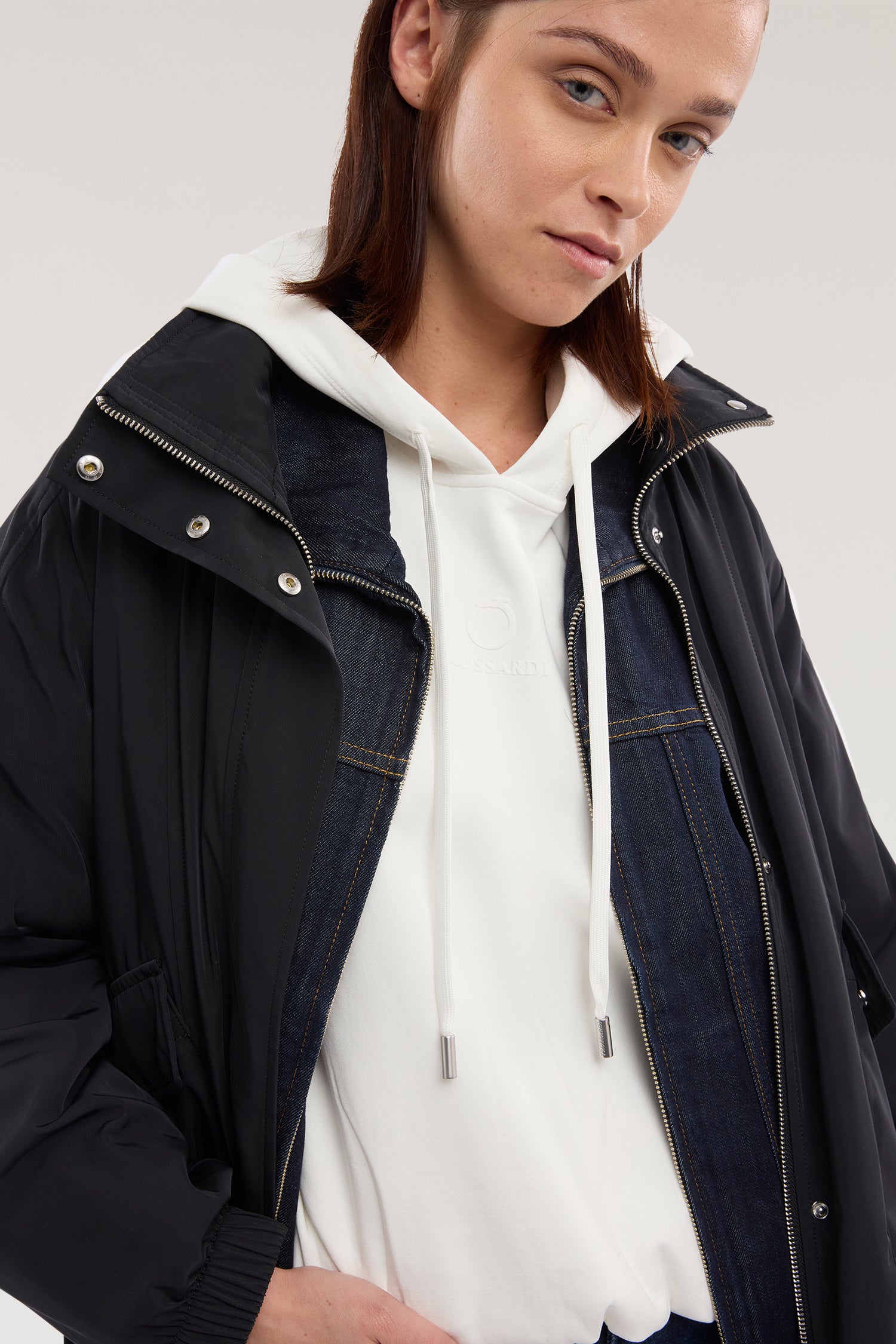 Felpa over con cappuccio in jersey diagonale 4|f6ad896993cf43bdbd0cce5099016abc097f352172c6ede246161a47825348fd