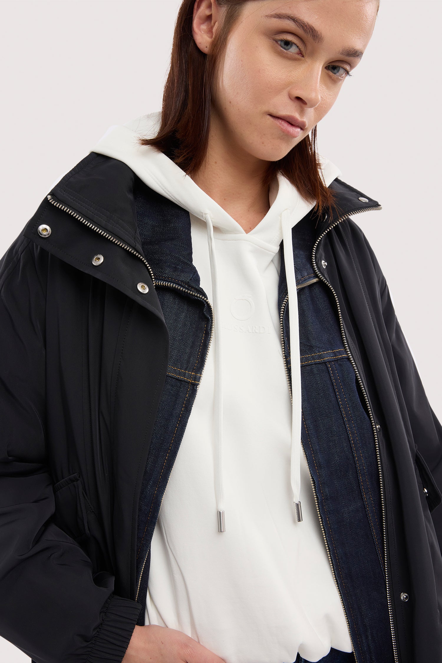 Felpa over con cappuccio in jersey diagonale 4|f6ad896993cf43bdbd0cce5099016abc097f352172c6ede246161a47825348fd