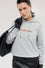 Regular fit hoodie with embroidery