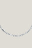 Collana in acciaio silver 1