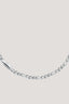 Collana in acciaio silver  1