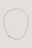 Collana in acciaio silver  2