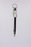 Metal and Leather Amulet Keyring