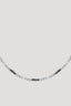 Collana in acciaio silver  1
