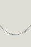 Collana in acciaio silver 1