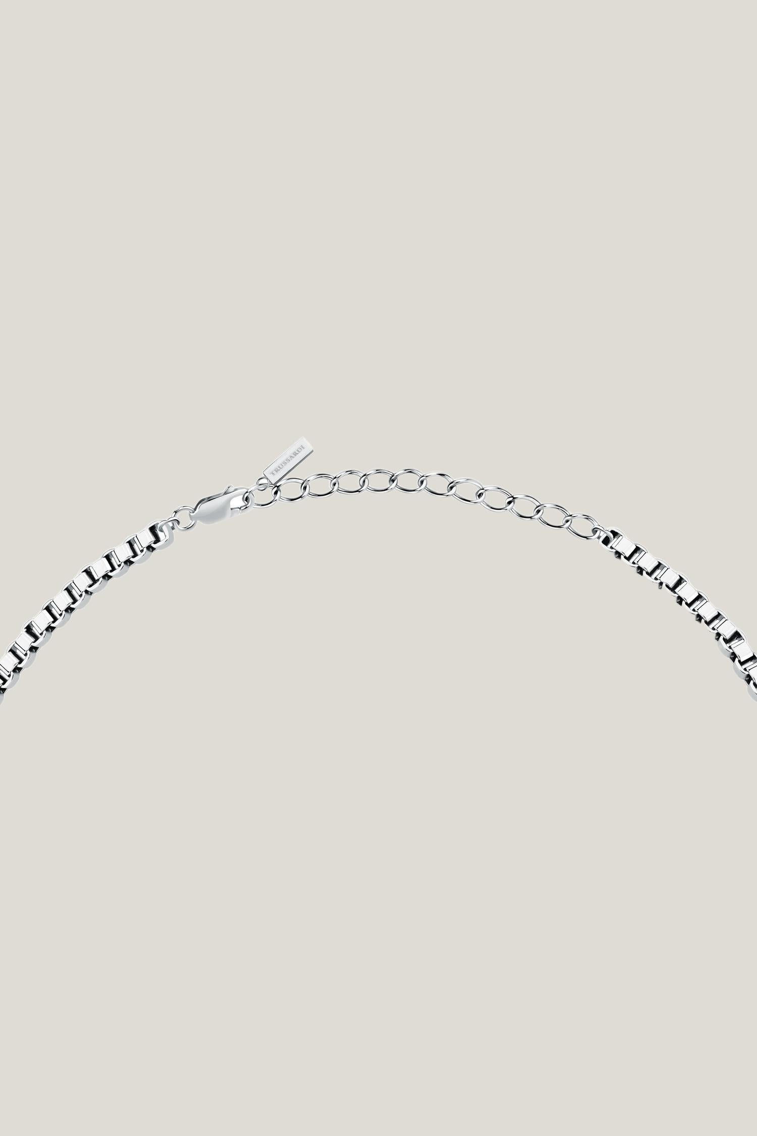 Collana in acciaio silver 3|20fd82dbdb07f25bb73820125bec4d84fa44c14a5755f4df2100b51651bea0c2