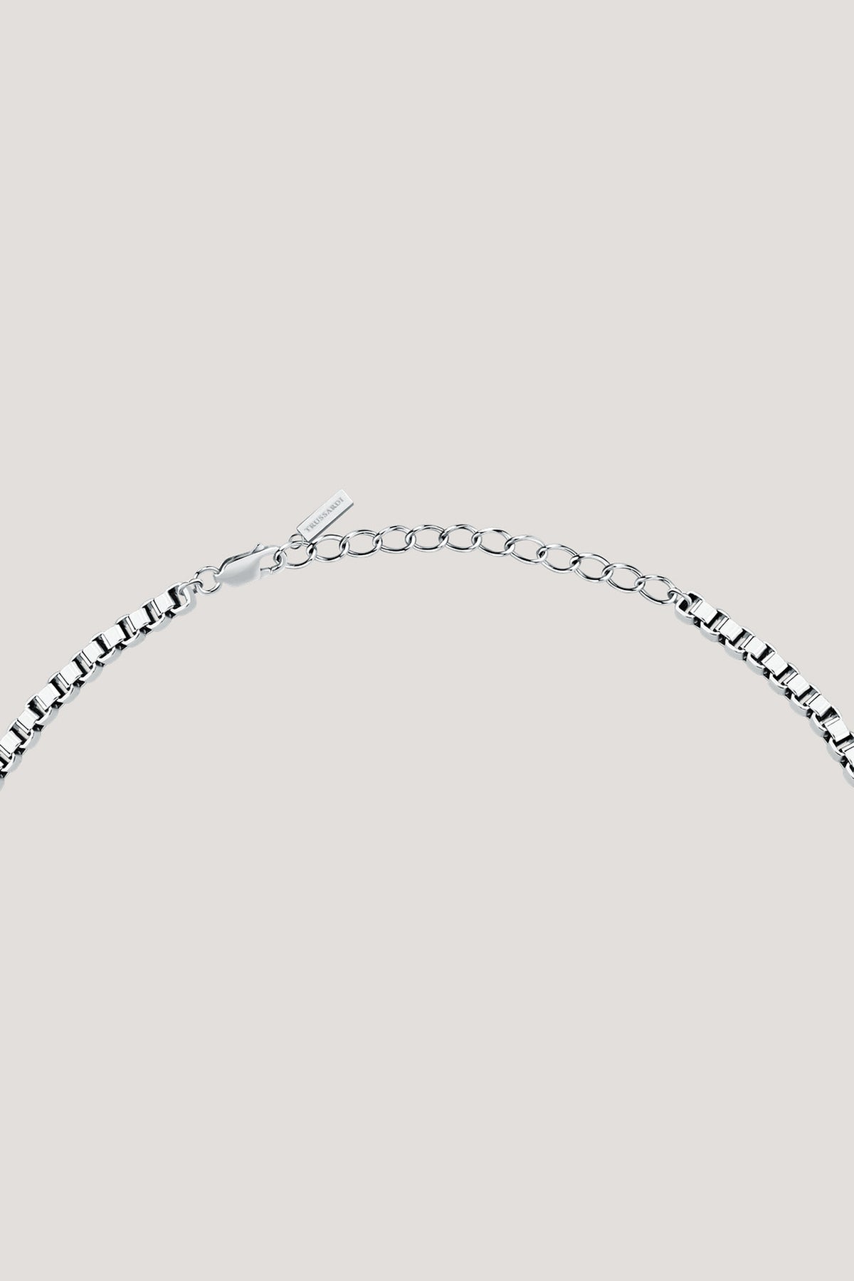 Collana in acciaio silver  3|20fd82dbdb07f25bb73820125bec4d84fa44c14a5755f4df2100b51651bea0c2