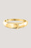 Bracciale in acciaio dorato
