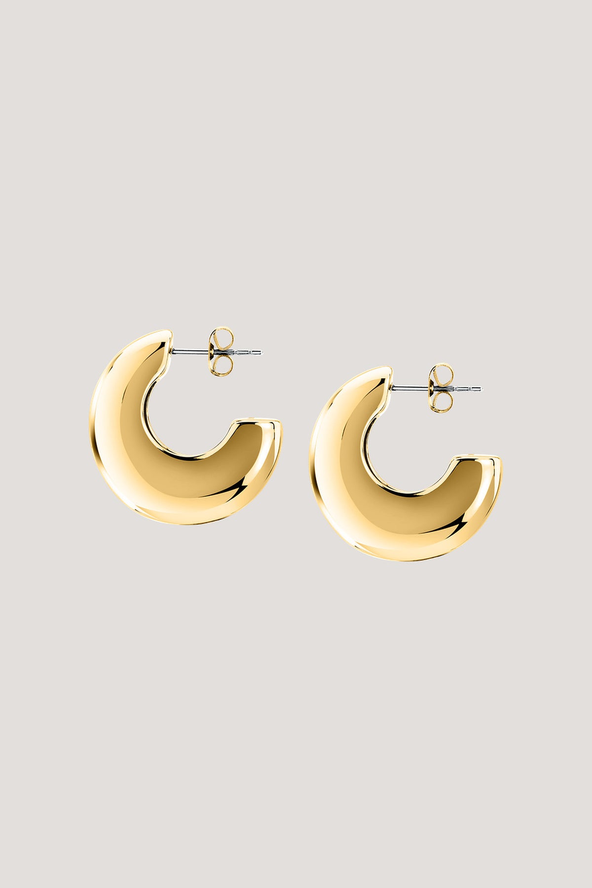 Orecchini in acciaio dorato 3|034de1e50578a497afca916c6485037b998e6ceb80af5fbe701d2d730cb4a949