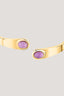 Bracciale in acciaio dorato 2