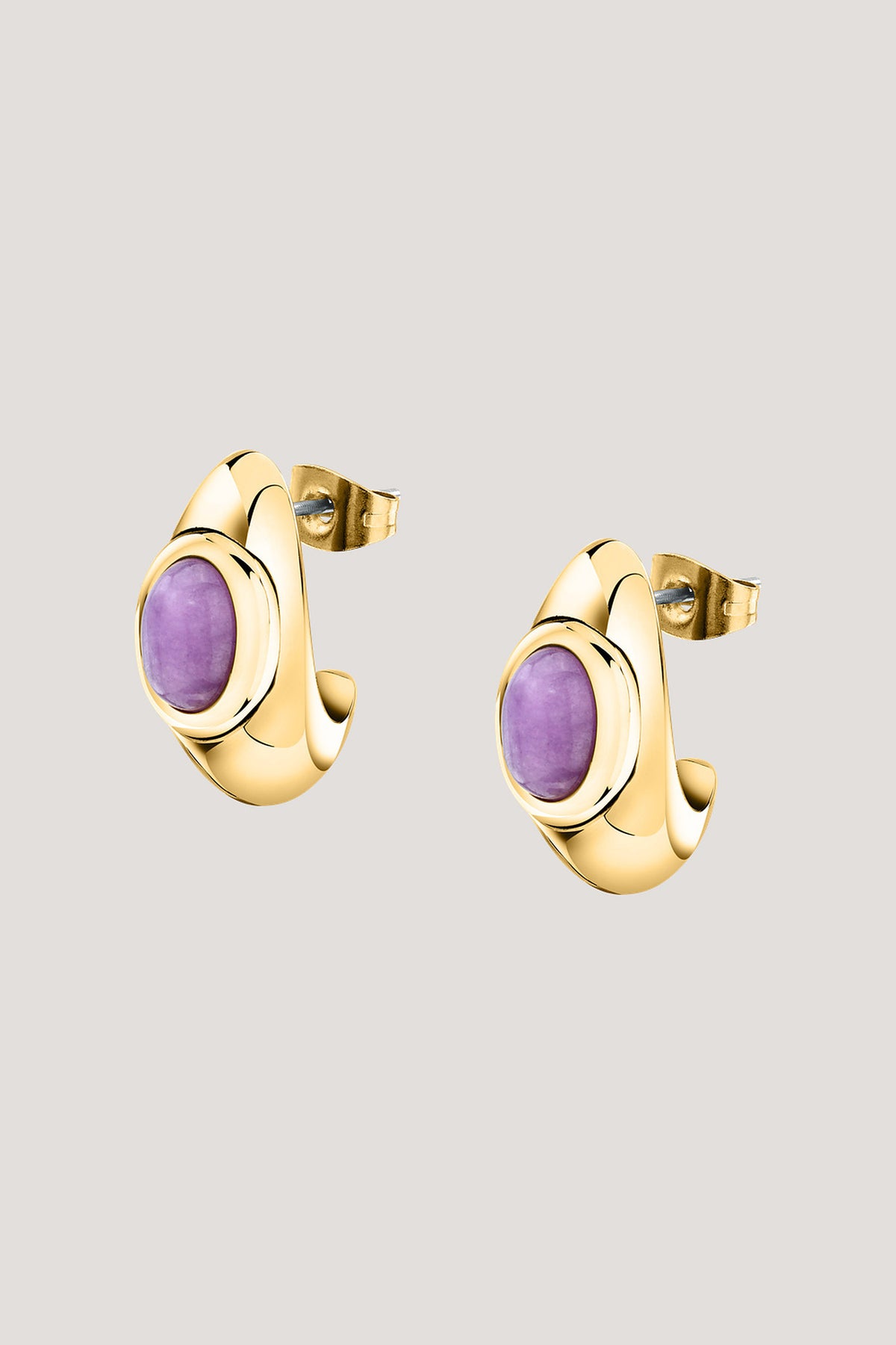 Orecchini in acciaio dorato 2|347e1b1cdd3855de36cf980577d8483c2153cb18291ee8aa55027ed9a7df2511