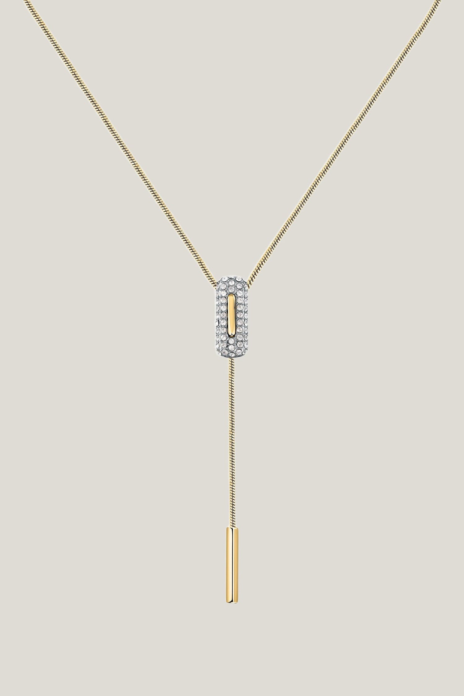 Collana in acciaio dorato 1|4f8cfff4b5ea93aac0081b63b32c071eefc999655af93e9d607bcfc0b522fea0
