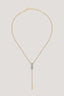 Collana in acciaio dorato 2
