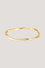 Bracciale in acciaio dorato
