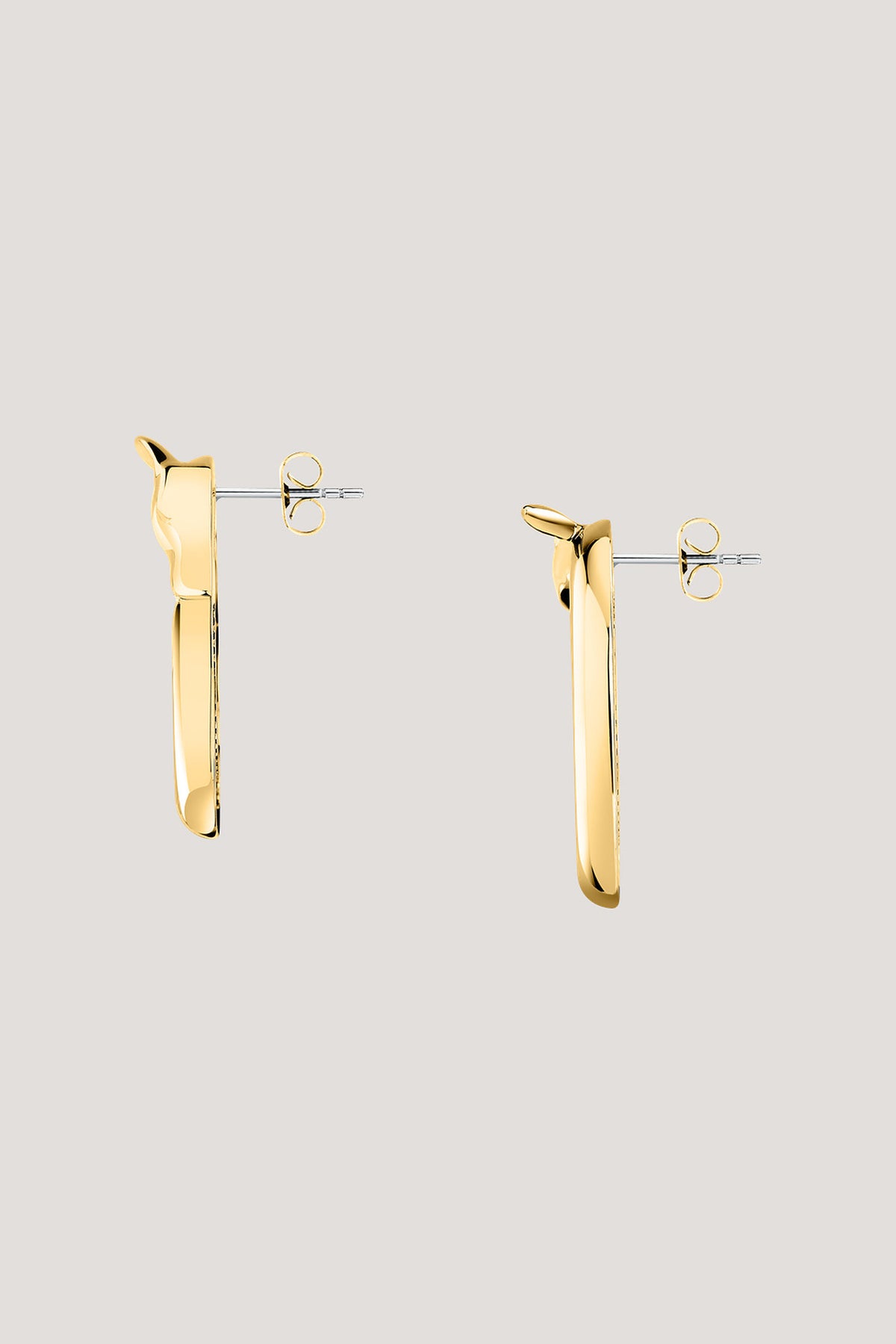 Orecchini in acciaio dorato  3|74a2635e58e06c9befe28bef817d63dff6c5120e9095c669764b6e316c638500