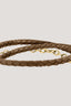 Bracciale in acciaio dorato  2
